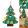 Рождественская Настенная Ёлка с Дедом Морозом DIY Christmas  оптом
