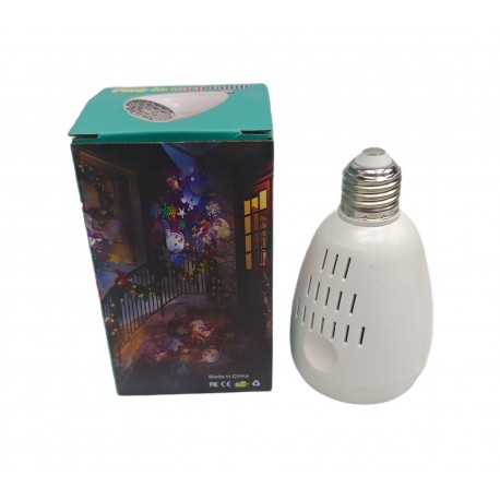 Проекционная лампа на Елку, светодиодный шар-1