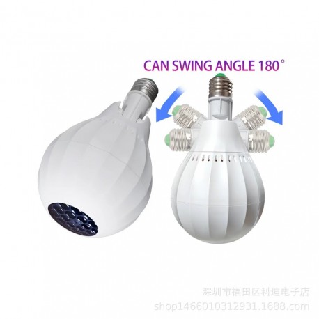  Вращающиеся рождественская лампа Christmas Day Party lights E27 с проекцией для декора -2