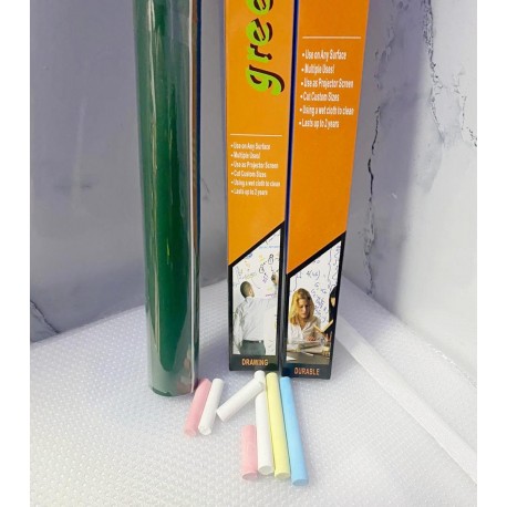 Самоклеющиеся пленка для меловой доски 2 м х 60 см  оптом-4