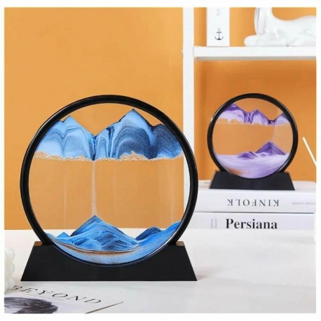 Песочная 3D Картина Антистресс, круглая 17 см  оптом-2