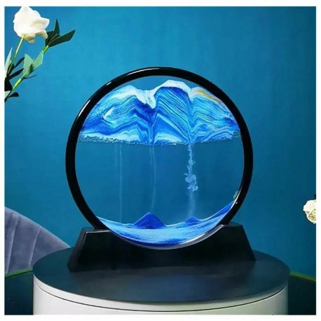 Песочная 3D Картина Антистресс, круглая 17 см  оптом-3