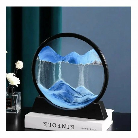 Песочная 3D Картина Антистресс, круглая 17 см  оптом-4