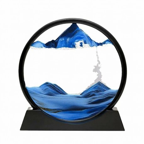 Песочная 3D Картина Антистресс, круглая 24 см  оптом