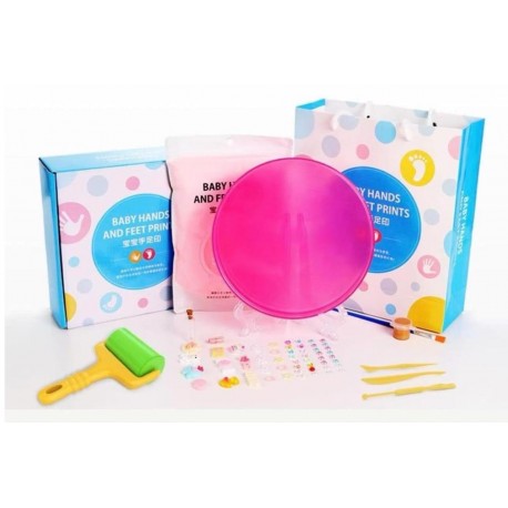 Набор для изготовления слепков ручек и ножек малыша Baby Hands and Feet Prints оптом-3
