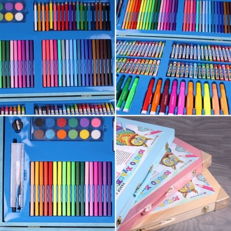 Набор художника 176 предметов с мольбертом  оптом-6