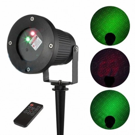 Влагостойкий лазерный проектор OUTDOOR WATERPROOF LASER с пультом  оптом-3