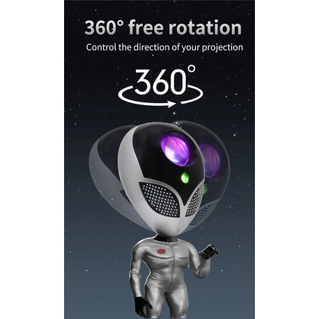 Звездный Проектор Звездное небо Инопланетянин  оптом-6