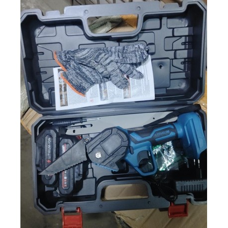 Электрическая аккумуляторная цепная пила Lithium Blue Ed с 2 АКБ оптом-2