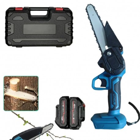 Электрическая аккумуляторная цепная пила Lithium Blue Ed с 2 АКБ оптом-1