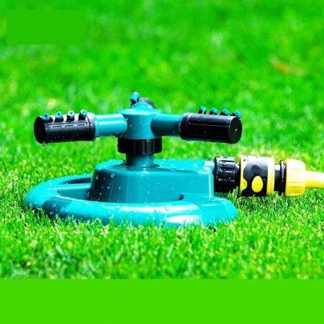 Садовый разбрызгиватель для полива на подставке, вращающийся  оптом-5