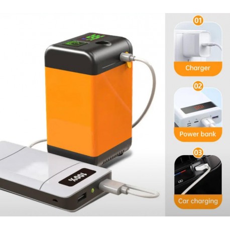 Аккумуляторный Душ портативный для кемпинга и отдыха-2