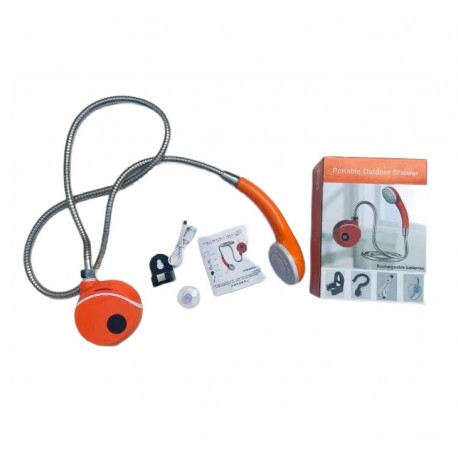 Походный аккумуляторный душ с датчиком температуры