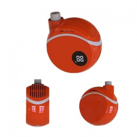 Походный аккумуляторный душ с датчиком температуры-3