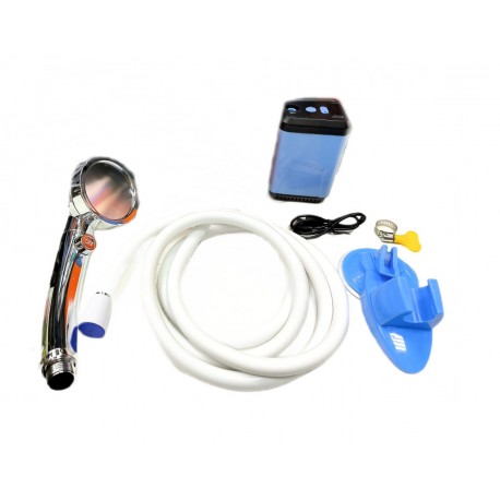 Портативный душ для кемпинга и дачи на аккумуляторе