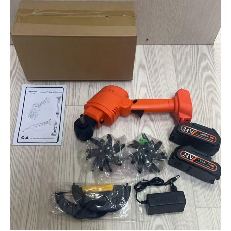 Аккумуляторная садовая электротяпка, ручной культиватор-8