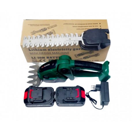 Кусторез садовый аккумуляторный с 2 АКБ  оптом-1