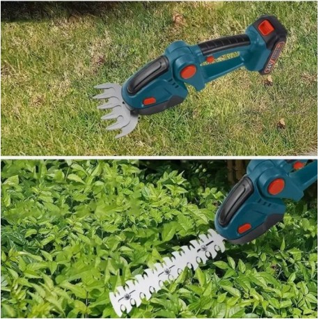 Кусторез садовый аккумуляторный с 2 АКБ  оптом-10