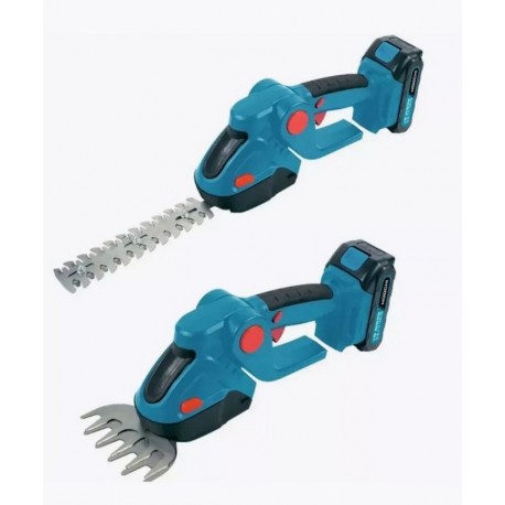 Кусторез садовый аккумуляторный с 2 АКБ  оптом-8