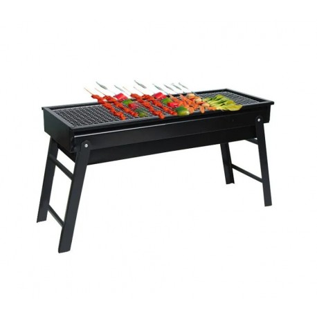 Мангал складной PORTABLE Barbecue с решеткой для барбекю-8