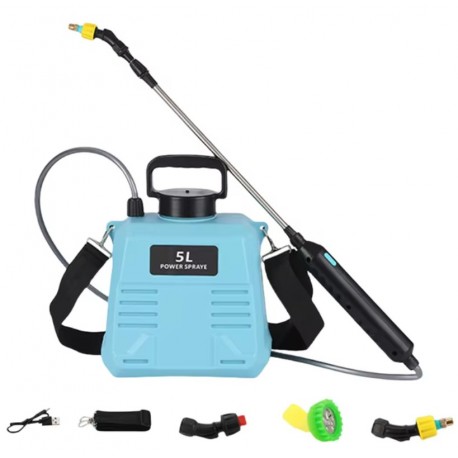 Аккумуляторный садовый опрыскиватель 5 л оптом-1