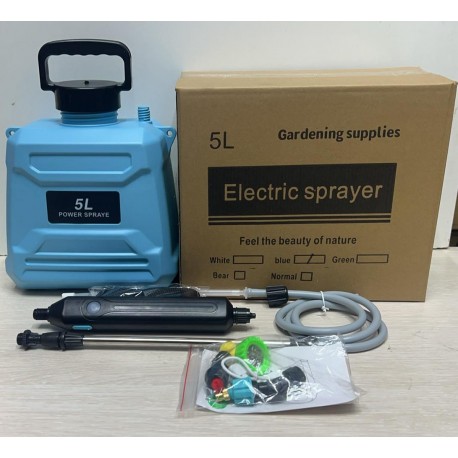 Аккумуляторный садовый опрыскиватель 5 л оптом-4