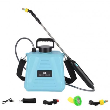 Аккумуляторный садовый опрыскиватель 8 л оптом-1