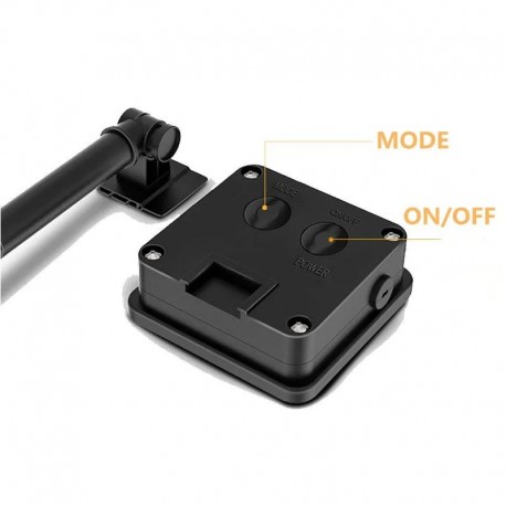 Набор светильников для газона SL-818 10 LED ламп, на солнечной батарее, желтые-3