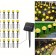 Набор светильников для газона SL-818 10 LED ламп, на солнечной батарее, желтые