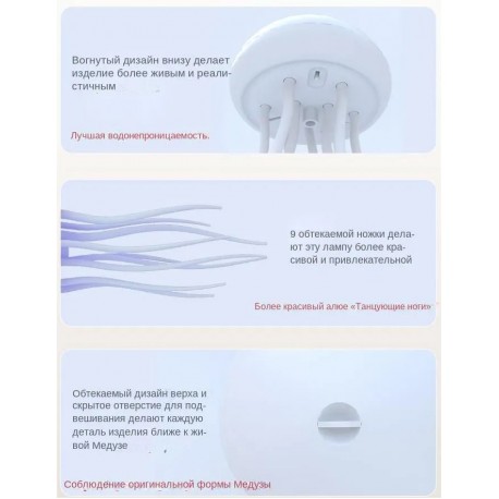 Садово-парковый светильник МЕДУЗА с голосовым управлением, подвижные ножки  оптом-4