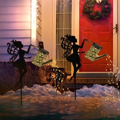 Садовый декоративный светильник Подсветка Чайника, с кронштейном-9