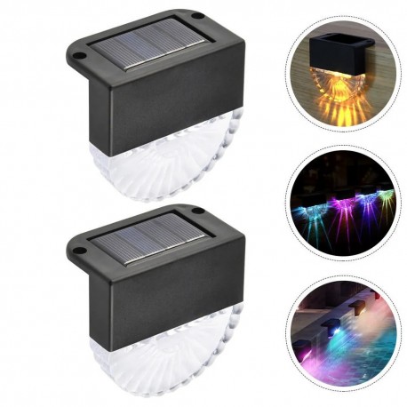 Светодиодные уличные фонари на солнечной энергии для сада, пруда, бассейна 2 шт-2