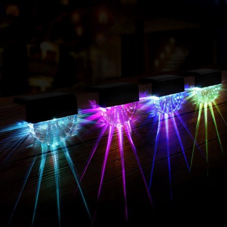 Светодиодные уличные фонари на солнечной энергии для сада, пруда, бассейна 2 шт-9