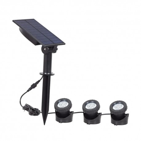 Уличный светильник для освещения сада, дорожек, газона на солнечной батарее-2