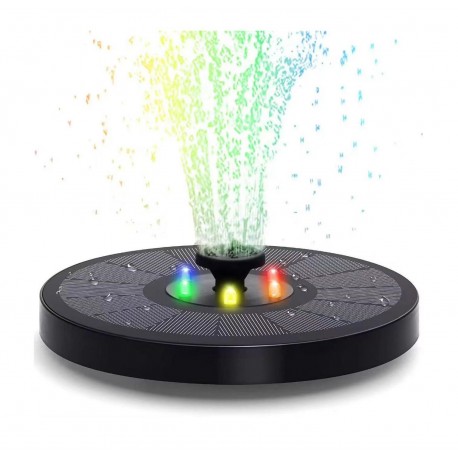 Садовый фонтан-фонарь на солнечной батарее ⌀16 см