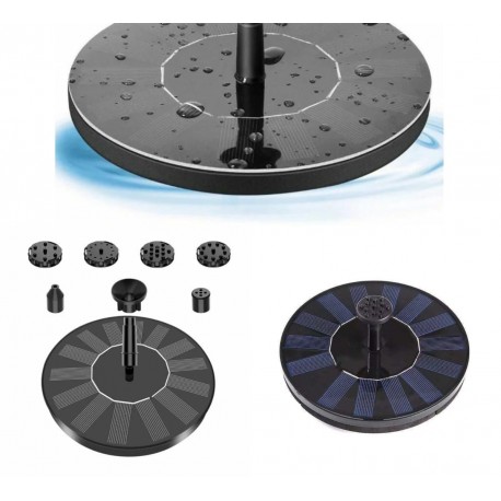 Садовый мини-фонтан на солнечной батарее ⌀16 см  оптом-1