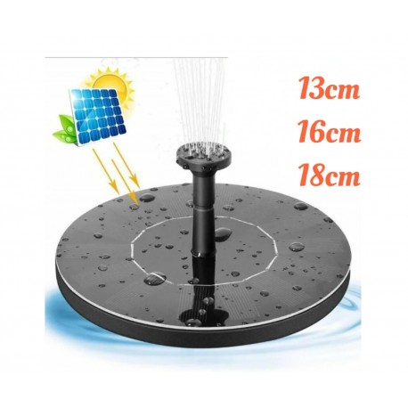 Садовый мини-фонтан на солнечной батарее ⌀18 см  оптом-2
