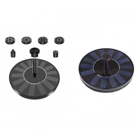 Садовый мини-фонтан на солнечной батарее ⌀18 см  оптом-1