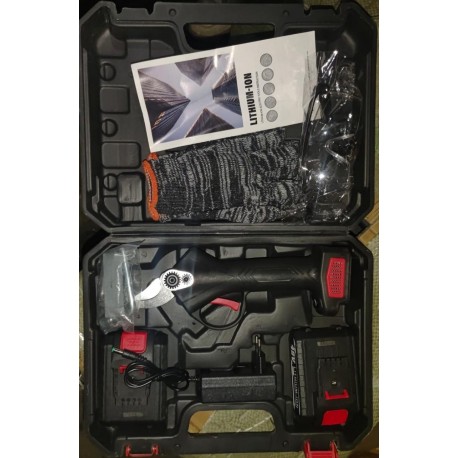 Аккумуляторный Секатор с 2 АКБ оптом-5