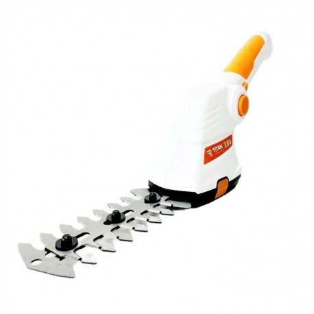 Ножницы-кусторез TITAN Садовод 3,6 V садовые, аккумуляторные, 2 насадки  оптом-2