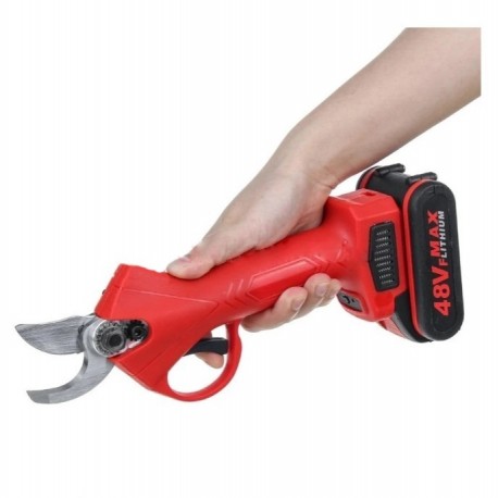 Садовый секатор аккумуляторный с 2 аккумуляторами 48V  оптом-4