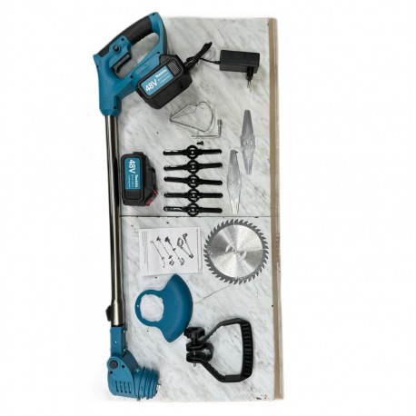 Садовый триммер аккумуляторный с 2 АКБ 1500Вт-2