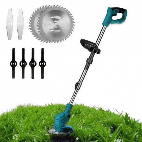 Садовый триммер аккумуляторный с 2 АКБ 1500Вт-5