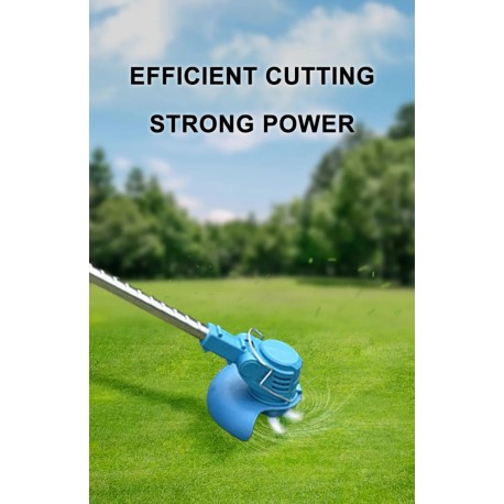 Садовый триммер аккумуляторный с 2 АКБ 1500Вт-6