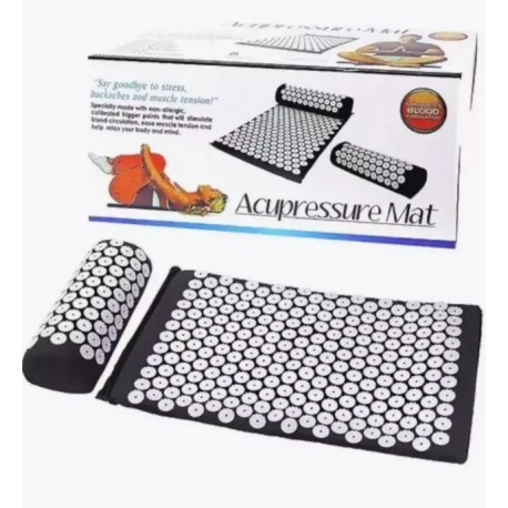 Массажный игольчатый коврик для акупунктуры и релаксации-1