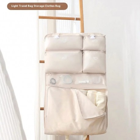 Дорожная сумка для багажа 7 в 1, подвесная, с несколькими карманами-5