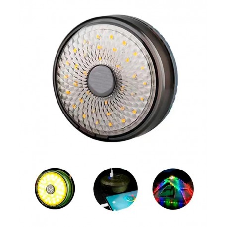 Кемпинговый фонарь с гирляндой на аккумуляторе с PowerBank-2