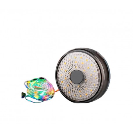 Кемпинговый фонарь с гирляндой на аккумуляторе с PowerBank-1