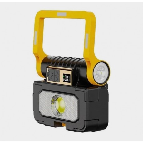 Светодиодный фонарь abay дальнего действия с солнечной зарядкой-2