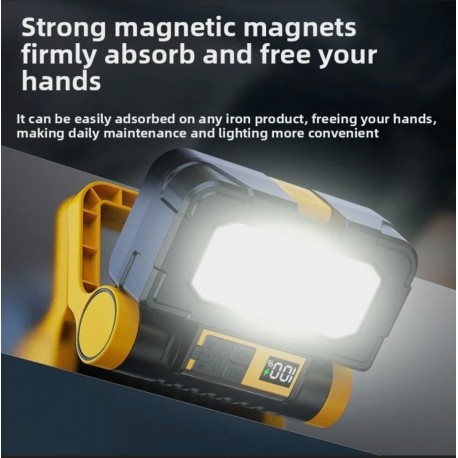 Светодиодный фонарь abay дальнего действия с солнечной зарядкой-6